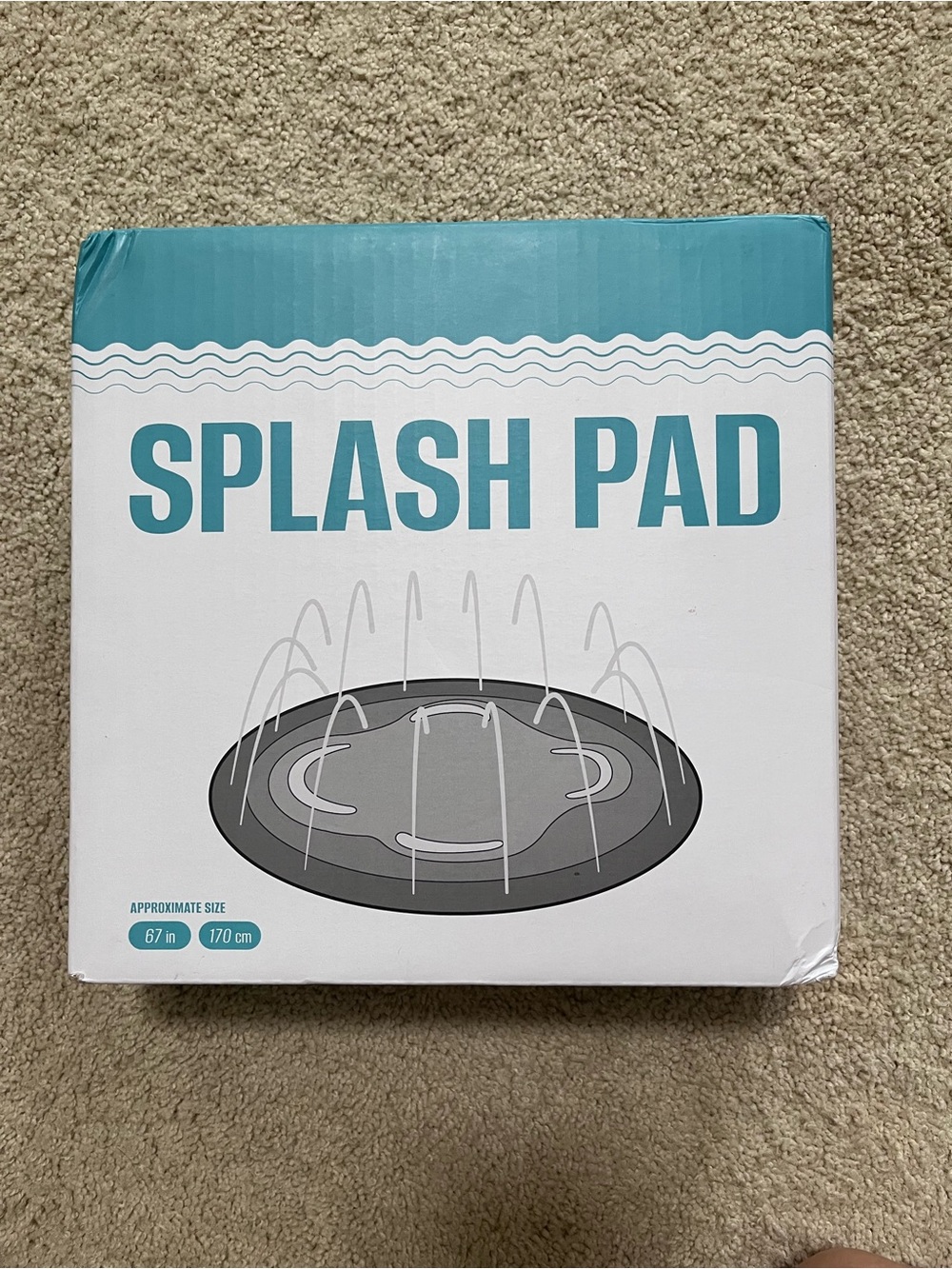 Kids Splash Pad - Teal NWT